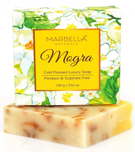 Marbella Naturals Luxury Mogra Cold Pressed Soap 100 gm