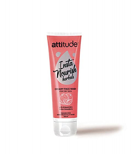 Amway attitude Insta Nourish Herbals Creamy Face Wash 100 ml (Pack of 2) Fs