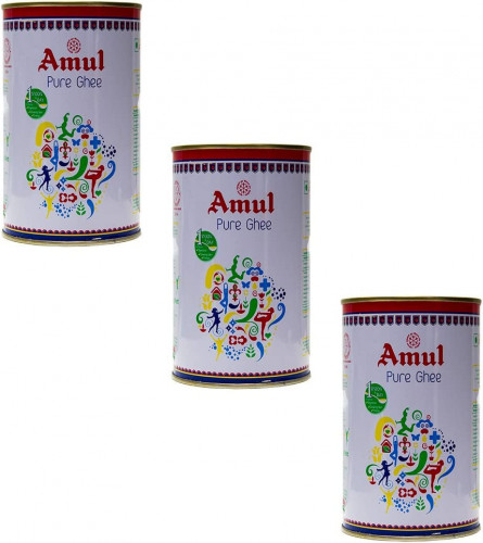 Amul Ghee Pure 1L×3 Tin Fs
