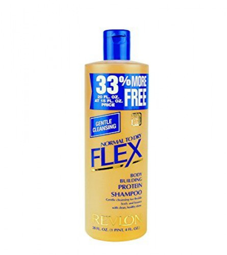 Revlon Flex Body Building Shampoo For Normal To Dry Hair 592 ml