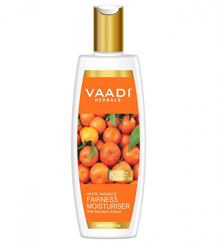 Vaadi Herbals Fairness Moisturizer Cream With Mandarin Extract, 350 ml (Free Shipping world)