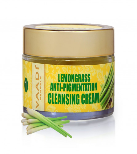 Vaadi Herbals Lemongrass Anti Pigmentation Cleansing Cream 50 Gm - Free Shipping Netherland