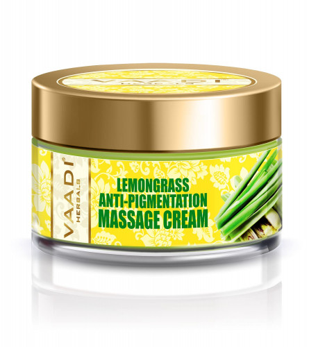 Vaadi Herbals Lemongrass Anti Pigmentation Massage Cream, 50 Gm (Pack Of 2) - Free Shipping Italy