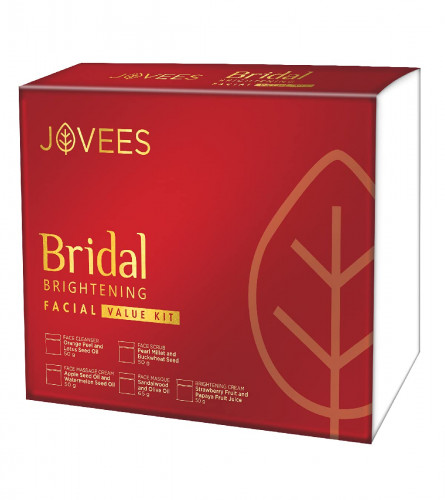Jovees Herbal Bridal Brightening Facial Value Kit , free delivery worldwide