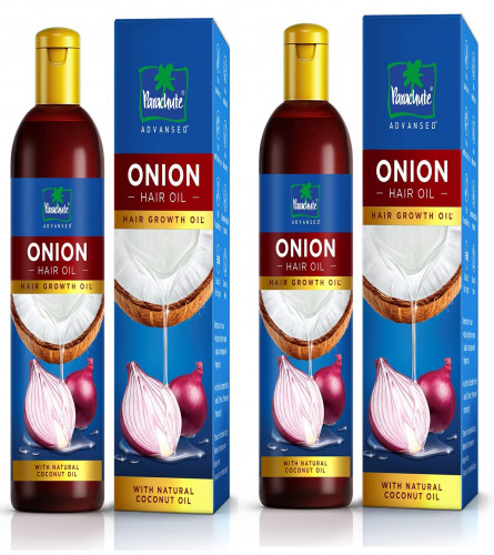 Parachute Advansed Onion Hair Oil for Hair Growth and Hair Fall Control  200 ml (Pack of 2) Free Shipping World
