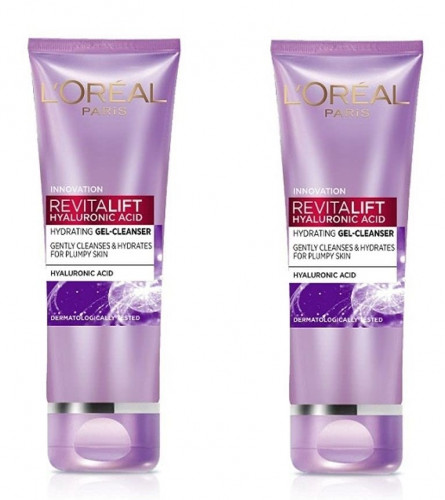 L’Oréal Paris Revitalift Gel Cleanser For Face ,100 ml (Pack of 2) Free Shipping World
