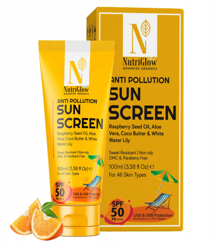 NutriGlow Advanced Organics Advanced Organics Anti Pollution Sunscreen