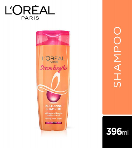 L'Oréal Paris Dream Lengths Shampoo, Nourishes, Repair & Shine, 396 ml (Free Shipping UK)