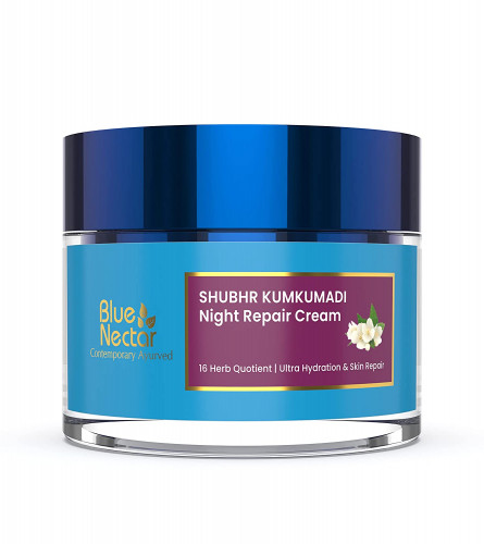 Blue Nectar Kumkumadi Night Cream, 50 gm | free shipping