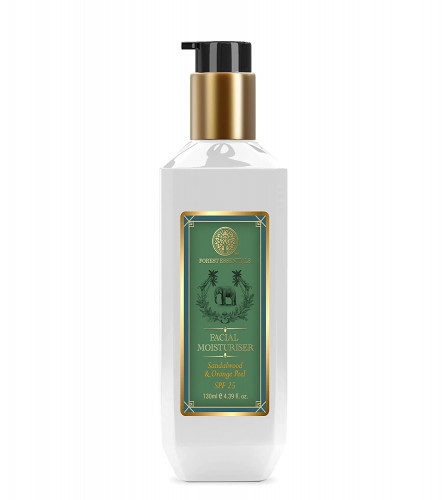 Forest Essentials Hydrating Facial Moisturizer Sandalwood & Orange Peel, 130 ml | free shipping