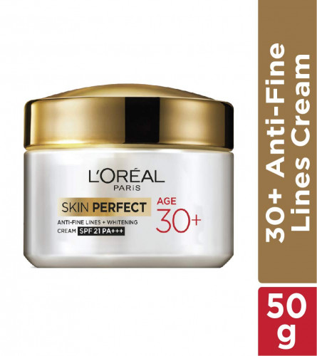 L'Oreal Paris Skin Perfect 30+ Anti-Fine Lines Cream, SPF21 Pa+++ 50gm