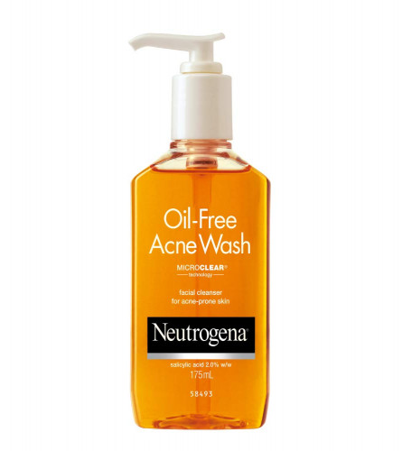 Neutrogena Oil Free Acne Wash For Acne Prone Skin With Salicylic Acid 175 ml