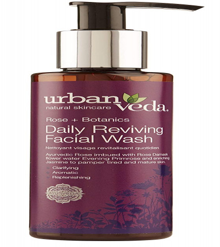 Urban Veda Reviving Rose Daily Facial Wash, 150 ml | free shipping