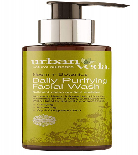 Urban Veda Purifying Neem Daily Facial Wash, 150 ml | free shipping
