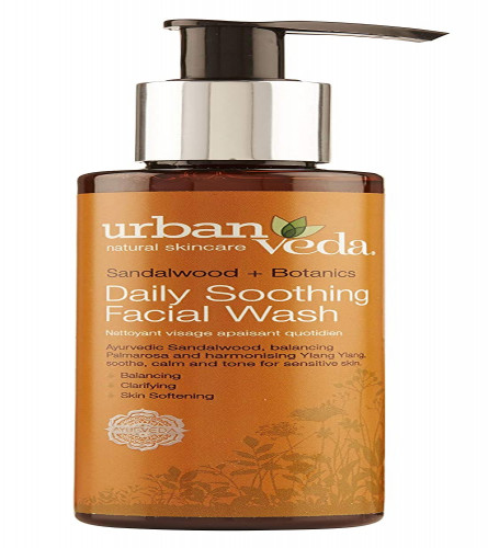 Urban Veda Soothing Sandalwood Daily Facial Wash, 150 ml | free shipping