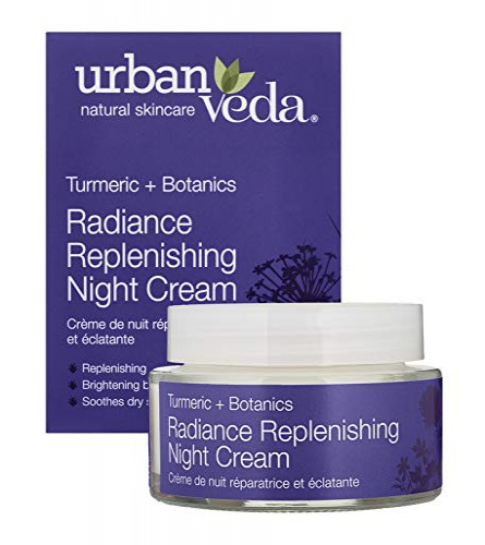 Urban Veda Radiance Turmeric Replenishing Night Cream, 50 ml | free shipping