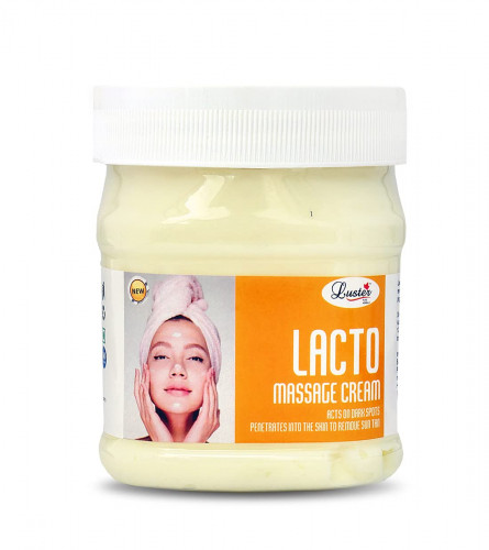 Luster Lacto Massage Cream 500ml for Women & Men - Epakira