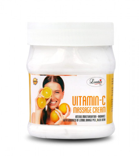 Luster Vitamin C Face & Body Massage Cream 500ml for Women & Men Online