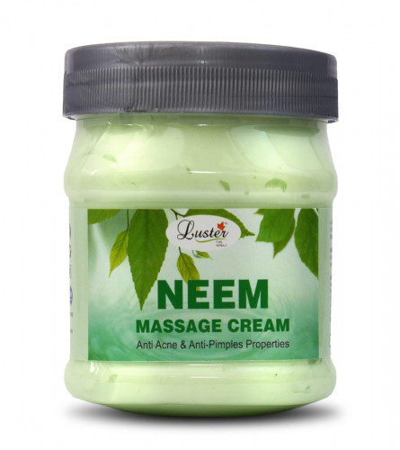 Luster Neem Facial Massage Cream For Women & Men 500 ml