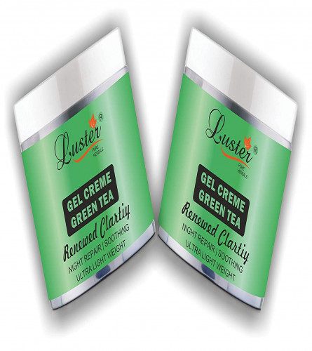 Luster Green Tea Overnight Repair Gel Creme For women 100 gm