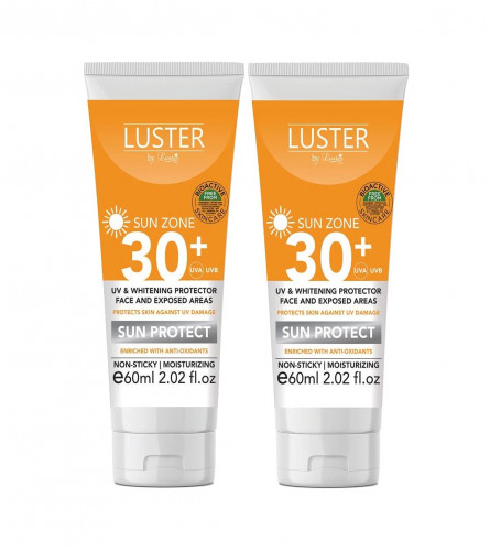 Luster Sun Protect Moisturizing Sun scream 60 ml (Pack of 4) Free Shipping World