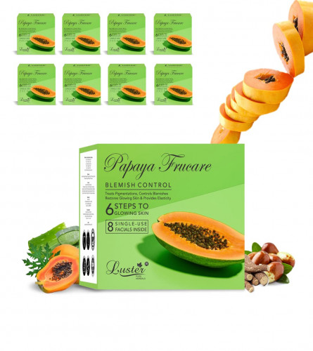 Luster Papaya Frucare Facial Kit For Women & Men 320 ml