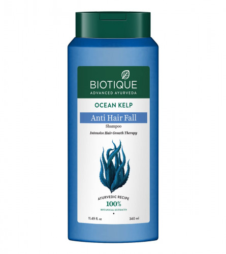 2 x Biotique Bio Kelp Protein Shampoo for Falling Hair Intensive Hair Regrowth Treatment, 340 ml | free shipping
