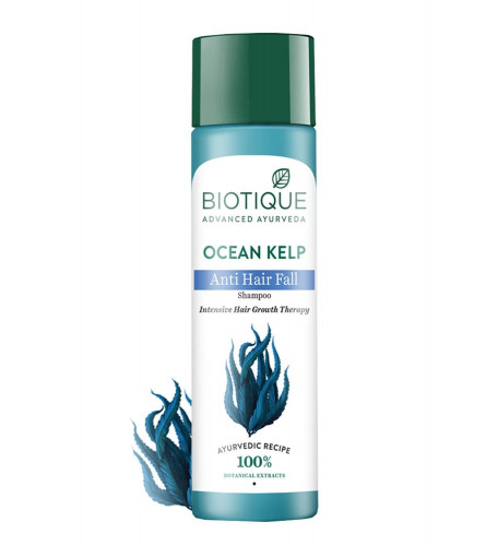 2 x Biotique ocean Kelp Shampoo for anti Hair fall Intensive Hair Regrowth Treatment, 190 ml | free shipping