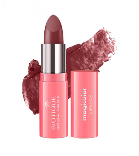2 x Biotique Natural Makeup Creamy Magicolor Lipstick (Cookie Crumble) free shipping