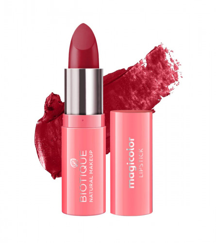 2 x Biotique Natural Makeup Creamy Magicolor Lipstick (Fire Me Up) free shipping