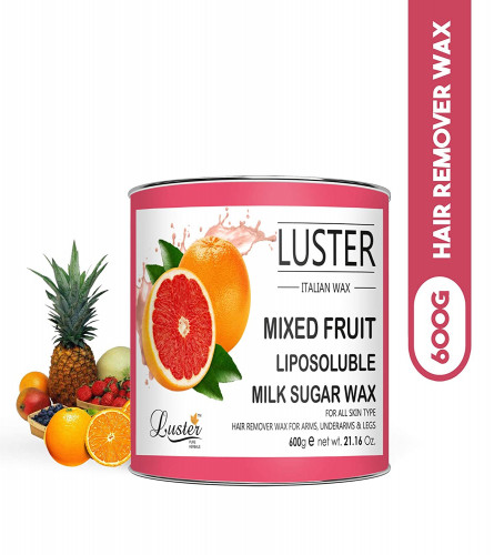 Luster Mixed Fruit Hair Removal Hot Wax 600 gm
