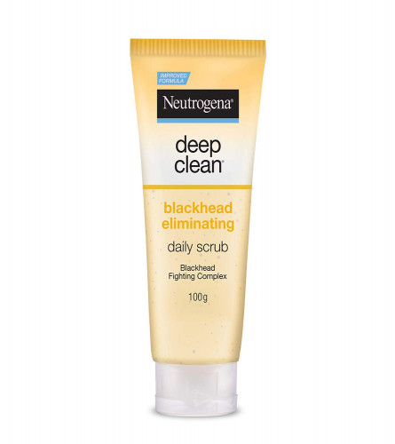 2 x Neutrogena Deep Clean Scrub Blackhead Eliminating Daily Scrub For Face, 100 g | free shipping