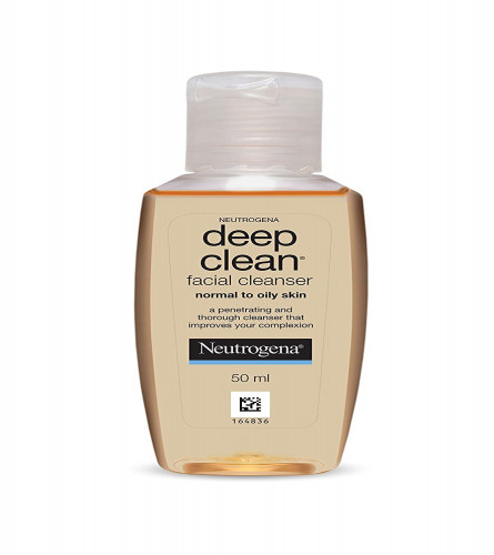2 x Neutrogena Deep Clean Facial Cleanser, 50 ml | free shipping