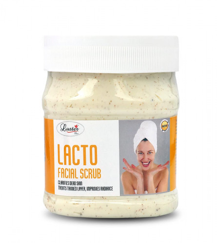 Luster Lacto Facial Scrub 500 ml