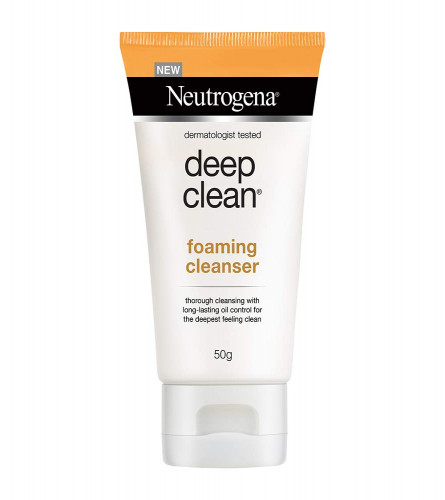 2 x Neutrogena Deep Clean Foaming Cleanser, 50 g | free shipping