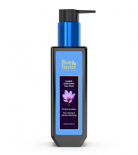 Blue Nectar Ayurvedic Pimple Clear Face wash with Honey & Tea Tree, 100 ml | free shipping