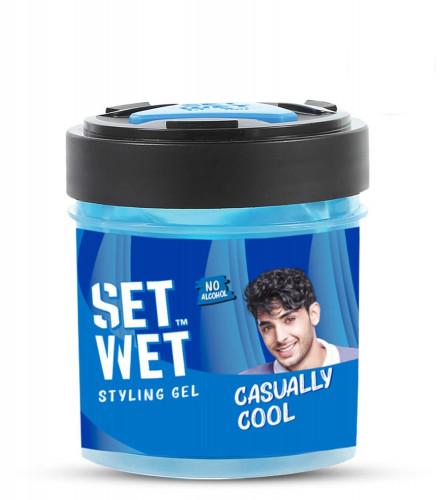 2 x Set Wet Styling Hair Gel for Men - Casually Cool, 250 ml | free shipping