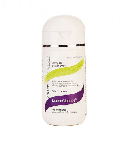Cheryl's Cosmeceuticals Derma Cleanse Face Wash - For Acne Prone Skin, 80 gm | free shipping