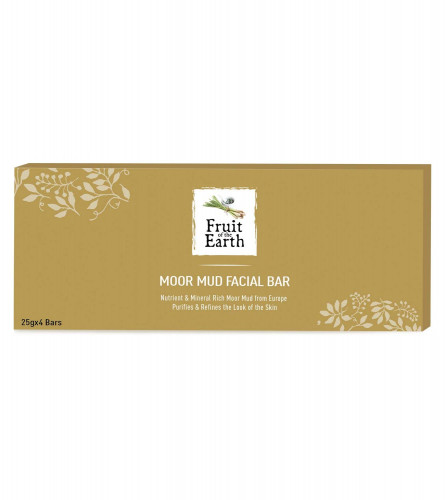 Modicare Fruit of The Earth Moor Mud Facial Bar 25 gm (Pack of 8)