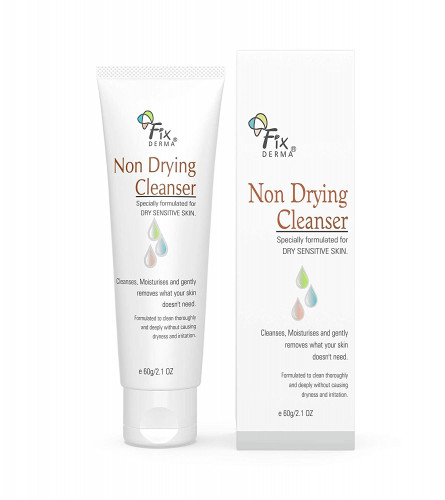 2 x Fixderma Non Drying Cleanser, soap-free & pH Balanced cleanser, 60 gm | free shipping