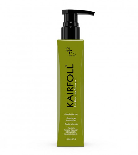 Fixderma Kairfoll Anti Hair Loss Shampoo | Anti Hair Fall Shampoo, 200 ml | free shipping