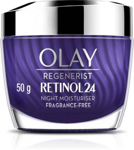 Olay Night Cream: Regenerist Retinol 24 Moisturiser, 50 g | free shipping