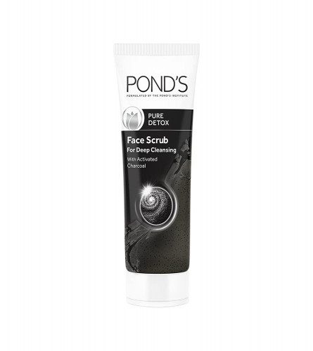 2 x Pond's Pure Detox Face Scrub, 100 gm | free shipping