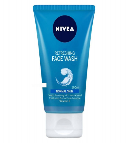 2 x NIVEA Women Refreshing Face Wash, with Vitamin E, 150 ml \ free shipping