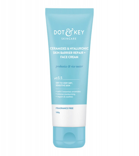 Dot & Key Ceramides & Hyaluronic Hydrating Face Cream With Probiotic