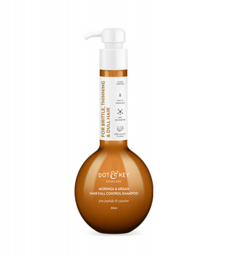 Dot & Key Argan Oil Hairfall Control Shampoo With Moringa & Keratin For Dry Hair