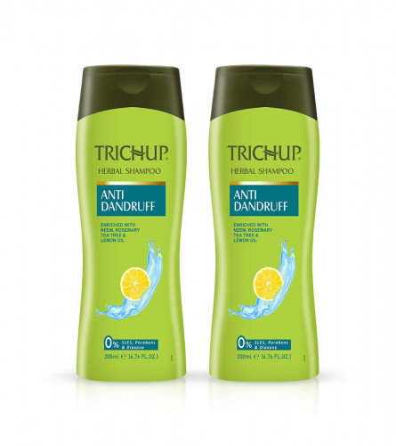 Trichup Anti- Dandruff Herbal Shampoo 200 ml (Pack of 2)