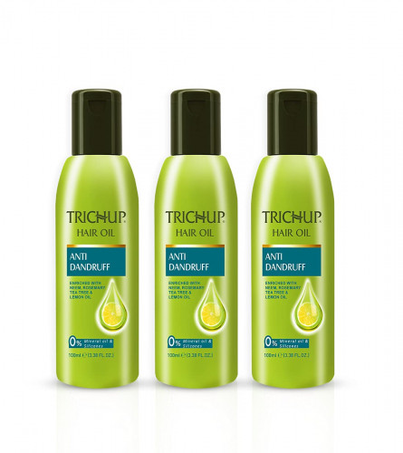 Trichup Anti-Dandruff Hair Oil 100 ml (pack of 3)
