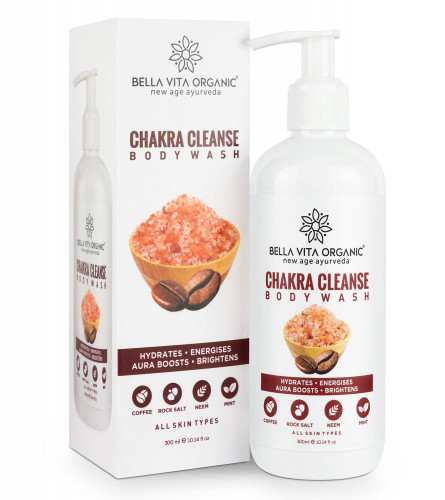 Bella Vita Organic Chakra Cleansing Body Wash Shower Gel, 300 ml  | free shipping