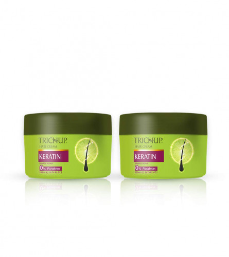 Trichup Keratin Hair Cream 200 ml (Pack of 2)